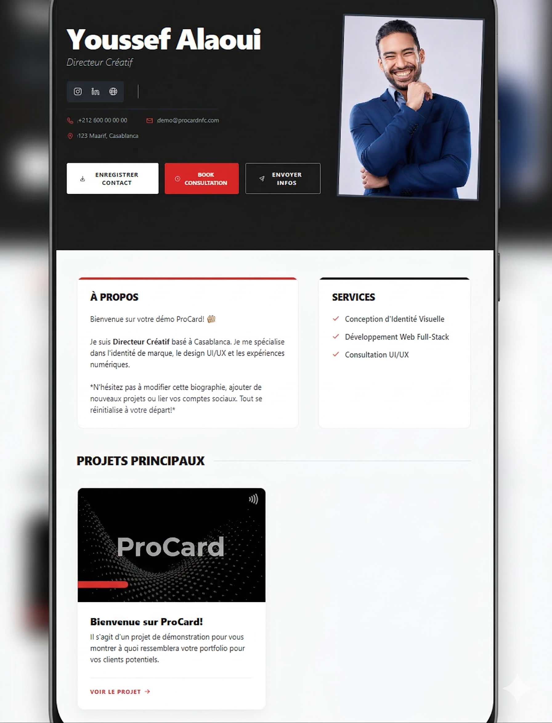 Procard ProCard | The #1 Digital Business Card in Morocco